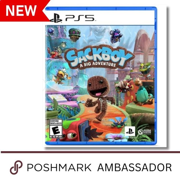 🎮 SEALED PS5 SACKBOY:  A Big Adventure - PlayStation 5 🎮 - Picture 1 of 3